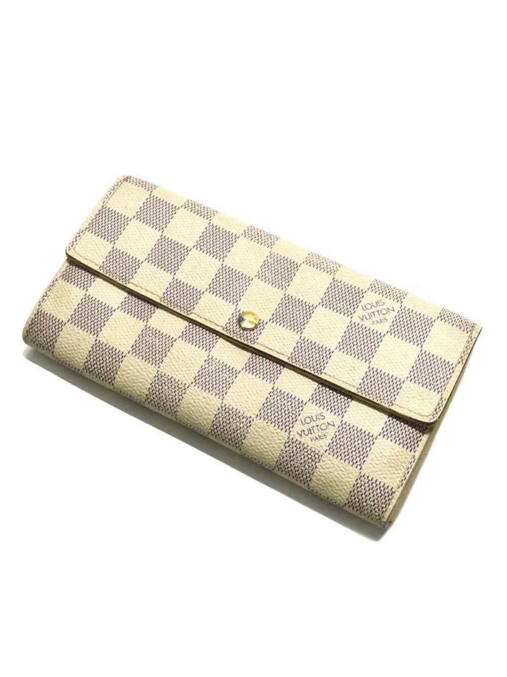 Louis Vuitton Damier Azur Portefeuille Sarah Wallet